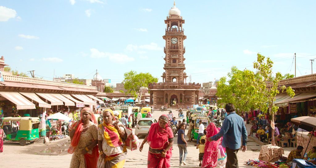 Clock Tower and the Market